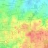 Le Loup Pendu topographic map, elevation, terrain
