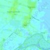 Diele topographic map, elevation, terrain