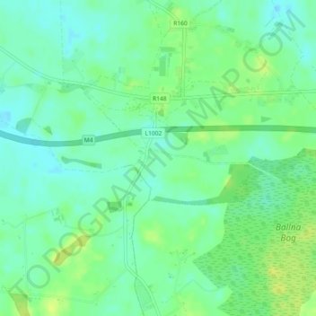 Broadford topographic map, elevation, terrain