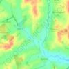 Tillers Green topographic map, elevation, terrain