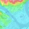 Persenbeug topographic map, elevation, terrain