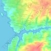 Rumorvan topographic map, elevation, terrain