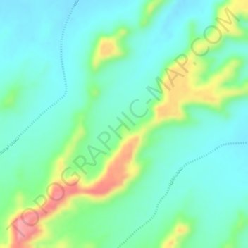 Khashm ar Rumaythah topographic map, elevation, terrain