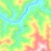 Bokok topographic map, elevation, terrain