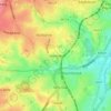 Metchley topographic map, elevation, terrain