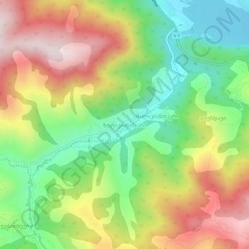 Zotikiantkari topographic map, elevation, terrain
