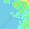 Le Cabellou topographic map, elevation, terrain