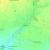 Pępowo topographic map, elevation, terrain