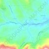 Poages Mill topographic map, elevation, terrain