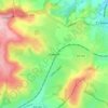 Hewish topographic map, elevation, terrain