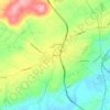 Almont topographic map, elevation, terrain