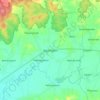 Ngaringan topographic map, elevation, terrain