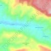 Dayagama topographic map, elevation, terrain
