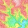 Lachaux topographic map, elevation, terrain