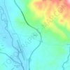 Mandín topographic map, elevation, terrain