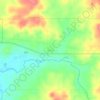 Chase topographic map, elevation, terrain