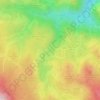 Ilsefälle topographic map, elevation, terrain