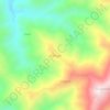 Wawujai topographic map, elevation, terrain