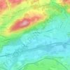 Züberwangen topographic map, elevation, terrain
