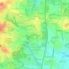 Meade Village topographic map, elevation, terrain