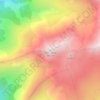 Mont Froid topographic map, elevation, terrain