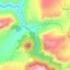 Sorgente di Montescuro topographic map, elevation, terrain