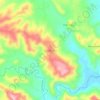 Pattongko topographic map, elevation, terrain