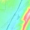 Pintura topographic map, elevation, terrain