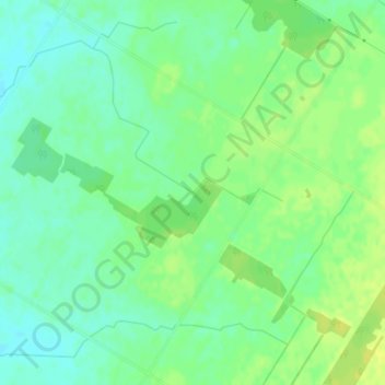 McGrath Drain topographic map, elevation, terrain