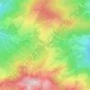 Sattelegg topographic map, elevation, terrain
