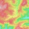 Benfe topographic map, elevation, terrain