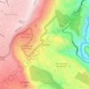 Santa Anita topographic map, elevation, terrain