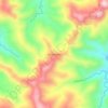 Hinandayan topographic map, elevation, terrain