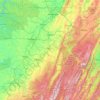 Barbour topographic map, elevation, terrain