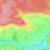 La Sablonnière topographic map, elevation, terrain