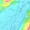 Cajicá topographic map, elevation, terrain