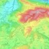 Parè topographic map, elevation, terrain