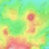 Tire Longe topographic map, elevation, terrain