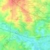 Vezin-le-Coquet topographic map, elevation, terrain
