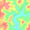 Branchville topographic map, elevation, terrain