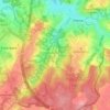 Kapittel topographic map, elevation, terrain
