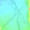 Pesaku topographic map, elevation, terrain