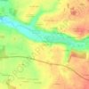 Les Havards topographic map, elevation, terrain