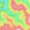 Çayıroba topographic map, elevation, terrain