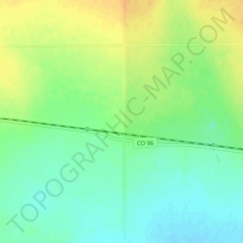 Galatea topographic map, elevation, terrain