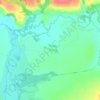 Макеевка topographic map, elevation, terrain