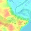 Kingston On Murray topographic map, elevation, terrain