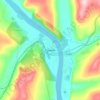 Томмот topographic map, elevation, terrain