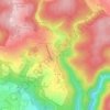 Rheinisches Schiefergebirge topographic map, elevation, terrain