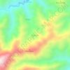 Baluase topographic map, elevation, terrain
